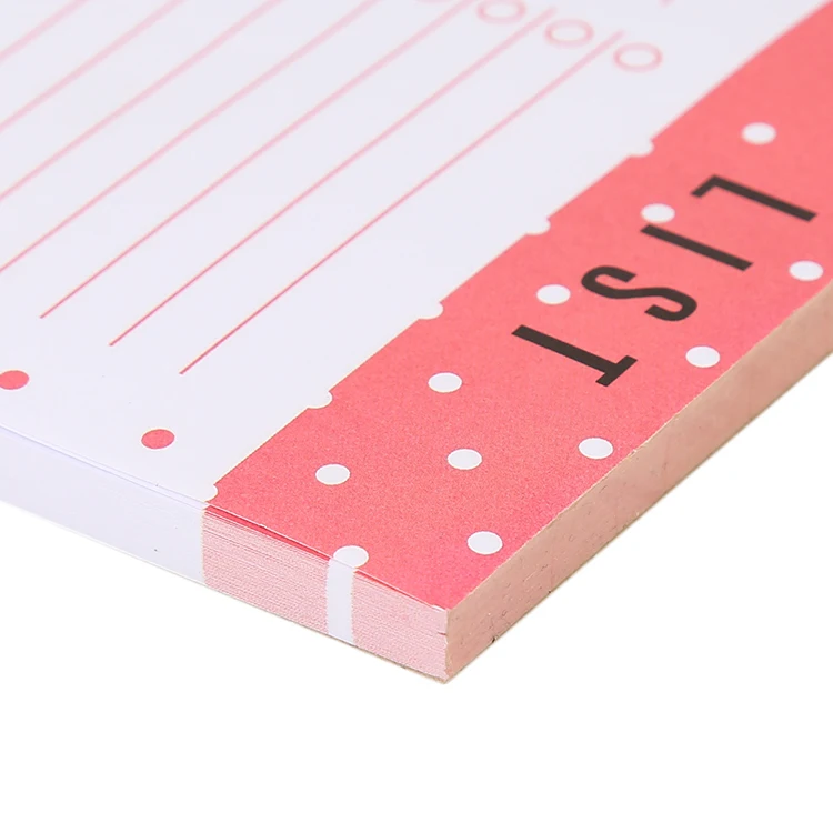 Promotional gift Custom Logo Personalized Creative Paper Sticky Memo Pad Notepad