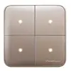 Panasonic Switch 1 2 3 4 Gang 1 2 Way Light Switch Random Click On / Off Home Wall Switch with LED Indicator
