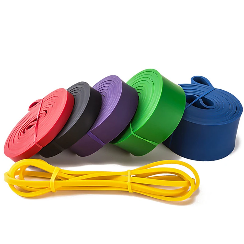 

Strength Training resistance bands et fitness bandas de resistencia,5 Pieces, Green blue yellow red black