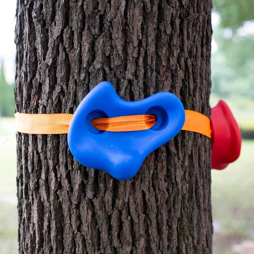 Outdoor Indoor Tree Climbers Ratchet Straps And Wall Rock Climbing