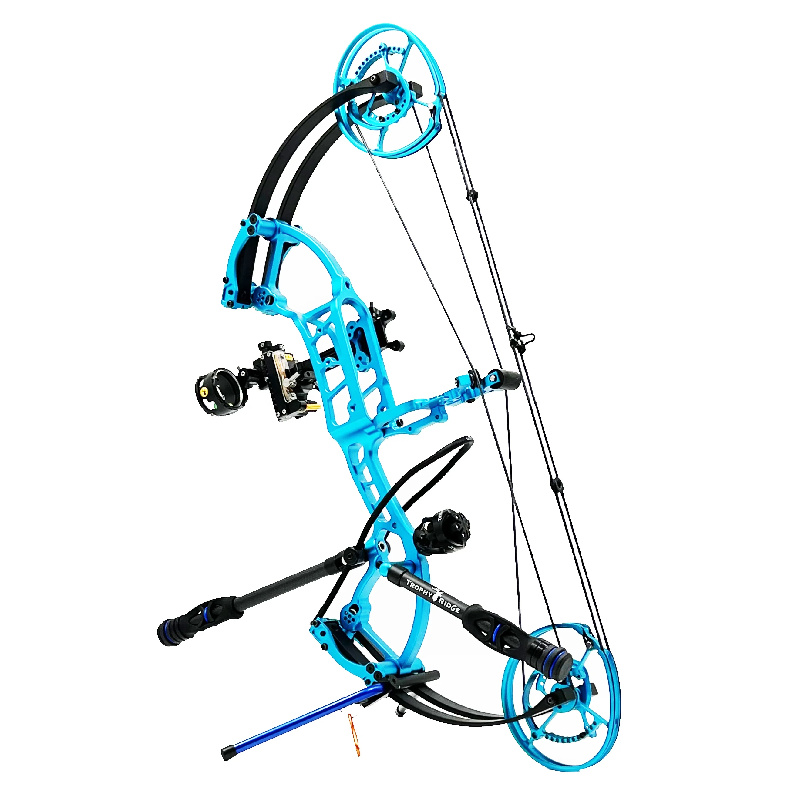 Leixun Archery Bare Bow Burning Cnc Compound Bow For Hunting 60/70 Lbs