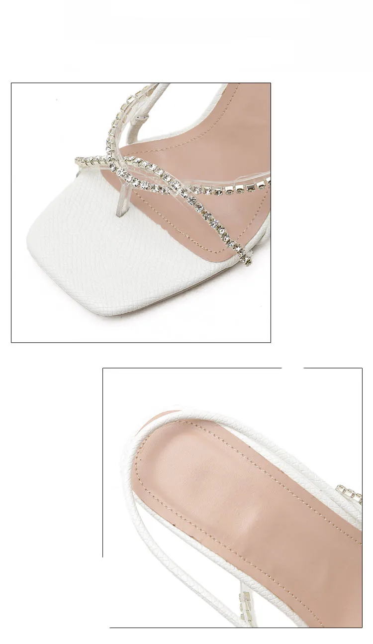 square flip flop heels