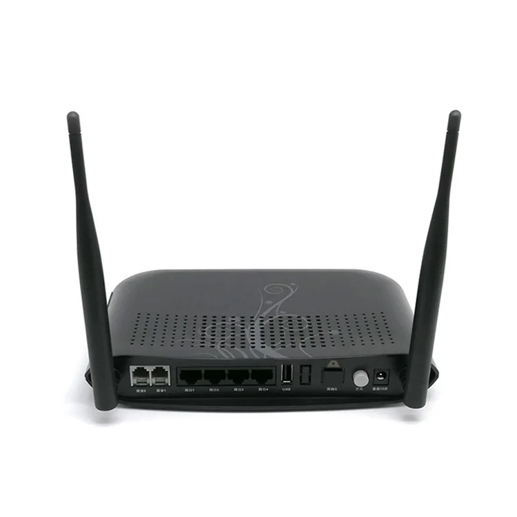 fiber optic network terminal onu gpon zte zxhn f650g 4ge 1pots 2