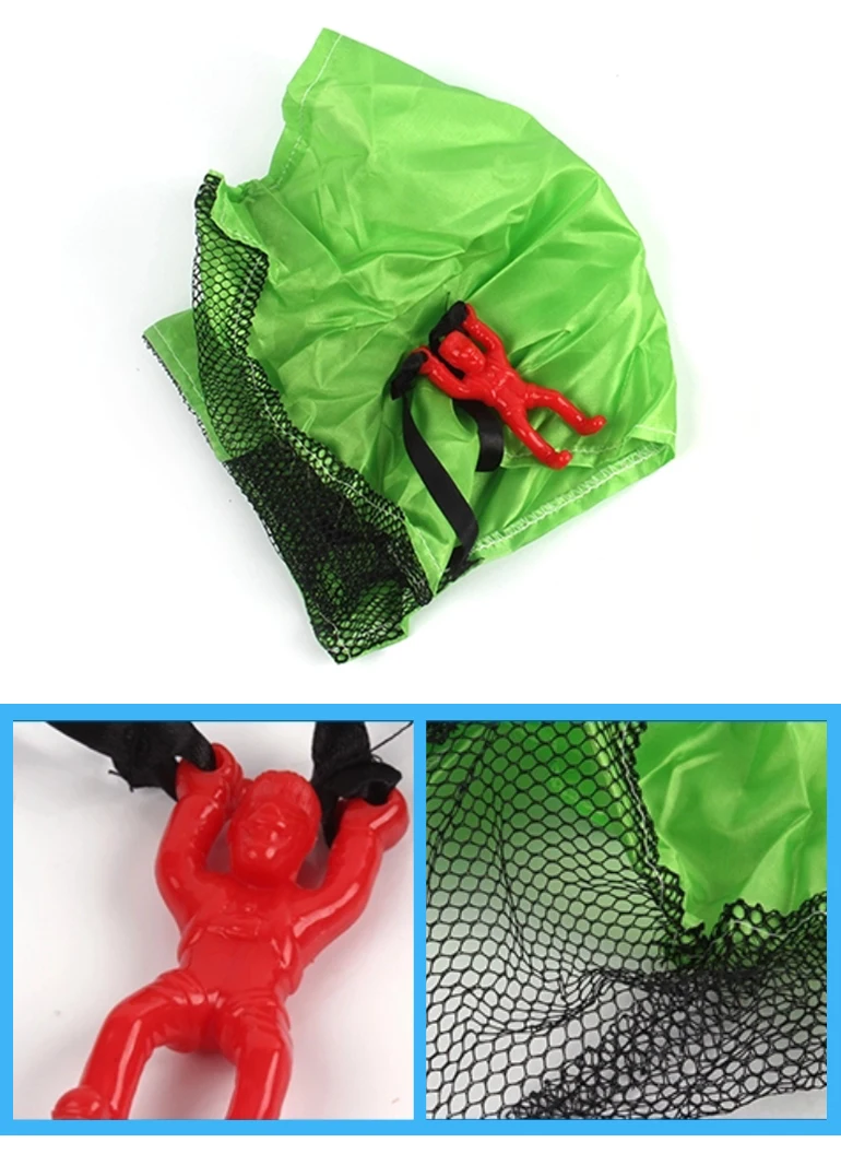 Outdoor Kids Play Plastic Mini Parachute Toy With Launcher Buy
