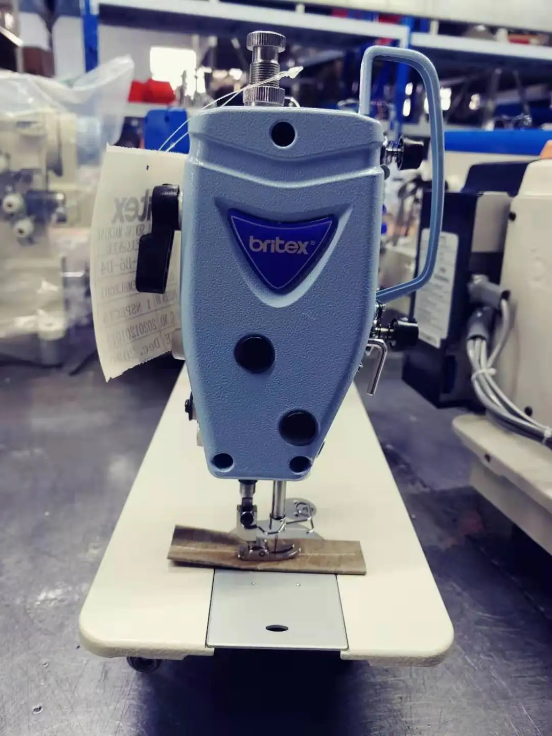 Britex BR-B6-D4 Full Automatic Lockstitch Sewing Machine - Durable Flat ...