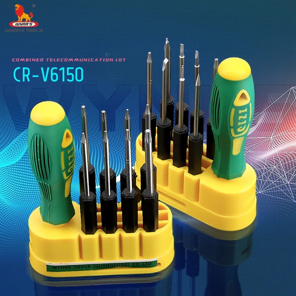 Precision Magnetic Screwdriver Bit Set for 8 in 1 telecommunication metalive tool kit