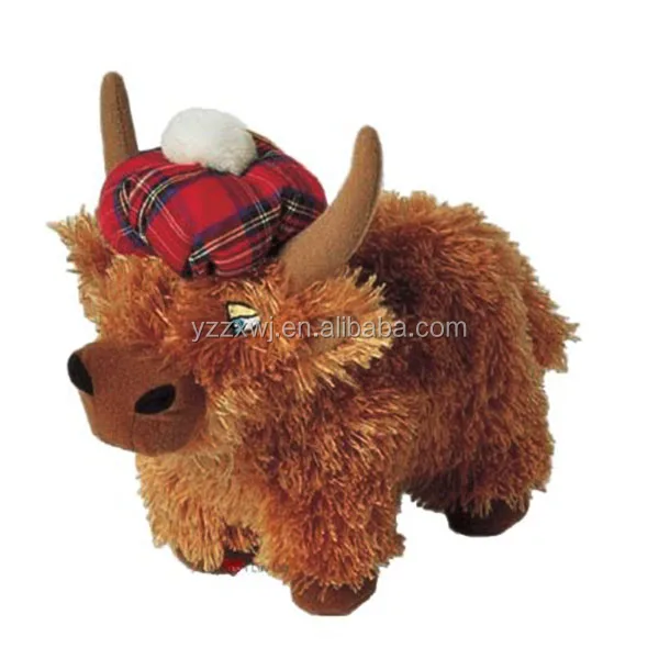 scottish highland cow stuffed animal