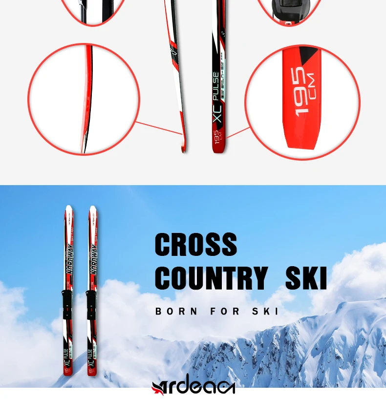 Ardea 150205cm Free Custom Skis Freestyle Nordic Classic Skiing