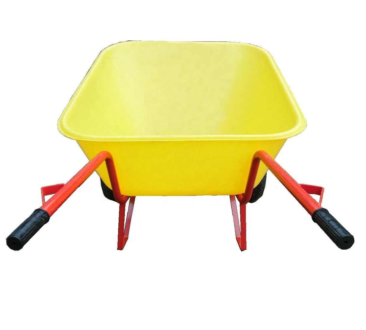 Wheelbarrow 300l Large Volume 250kg Loading Stable Yard Twin Pneumatic