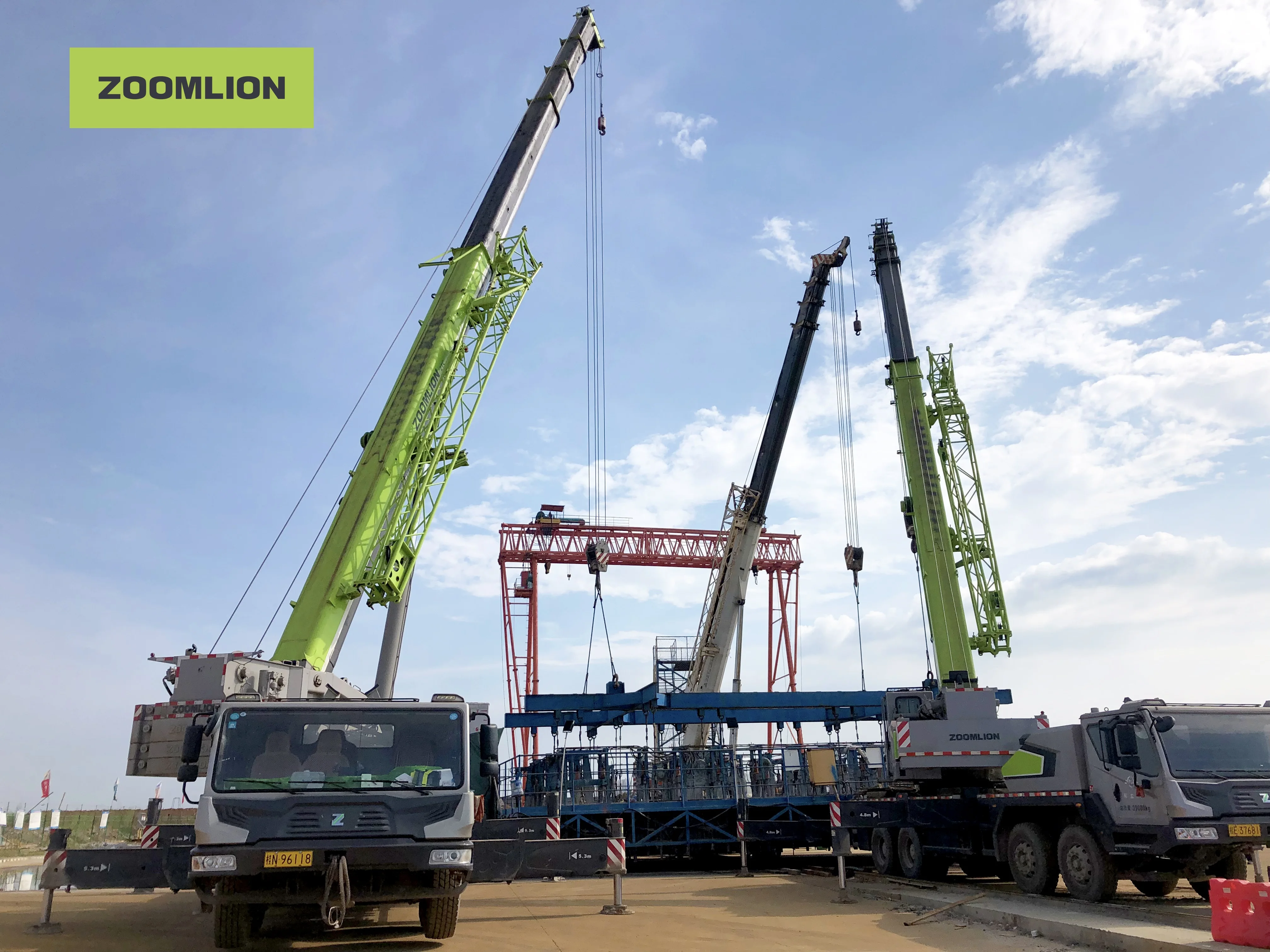 Zoomlion Ztc250r531 25 Ton Mobile Crane Telescopic Boom Truck Crane