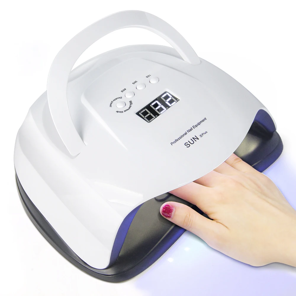 80w sunuv nail lamp with handle sunx plus professional nail lamp for nail salon