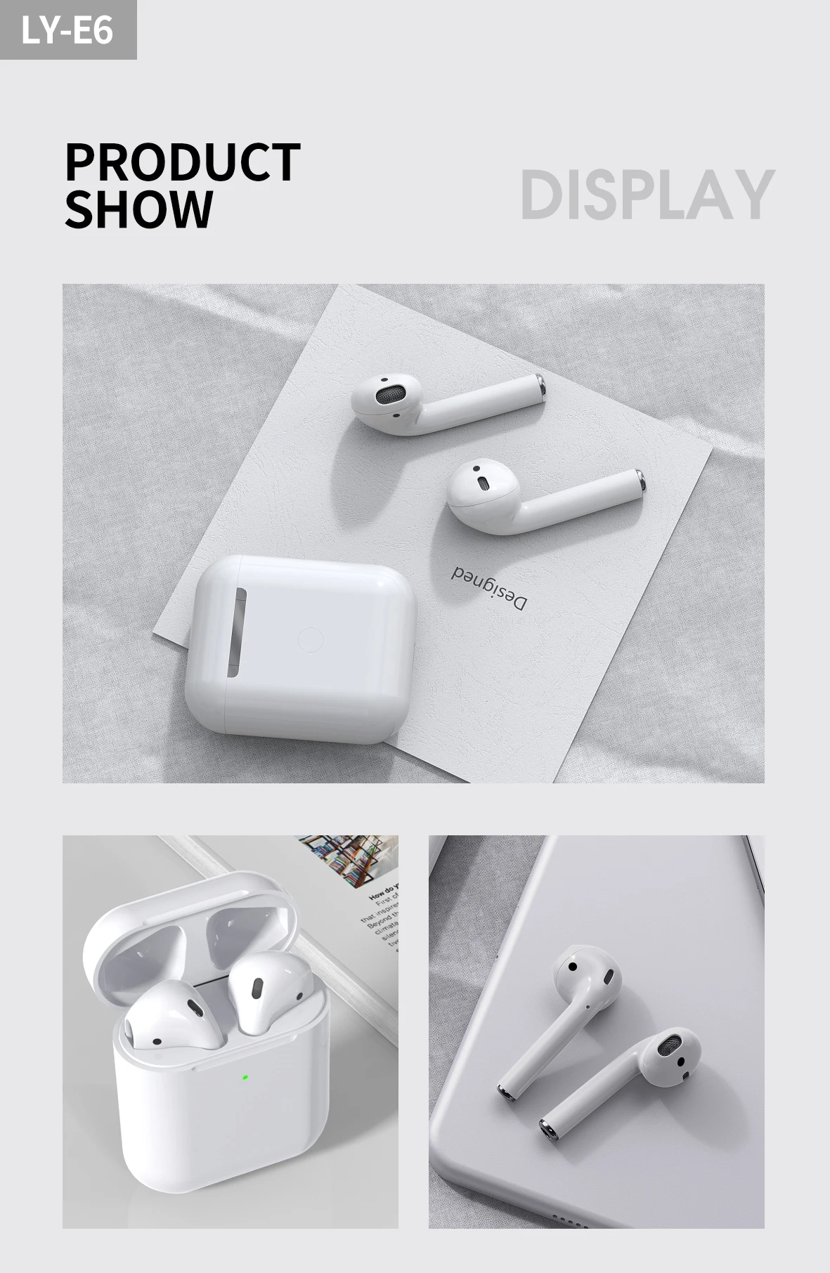 Sikenai earbuds i12 tws 5.0 wireless bluetooths earphone headphone - ANKUX.COM