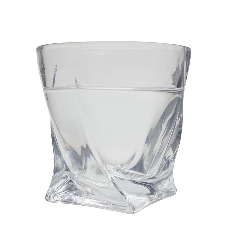 手工玻璃杯12盎司透明高级无铅威士忌葡萄酒啤酒杯