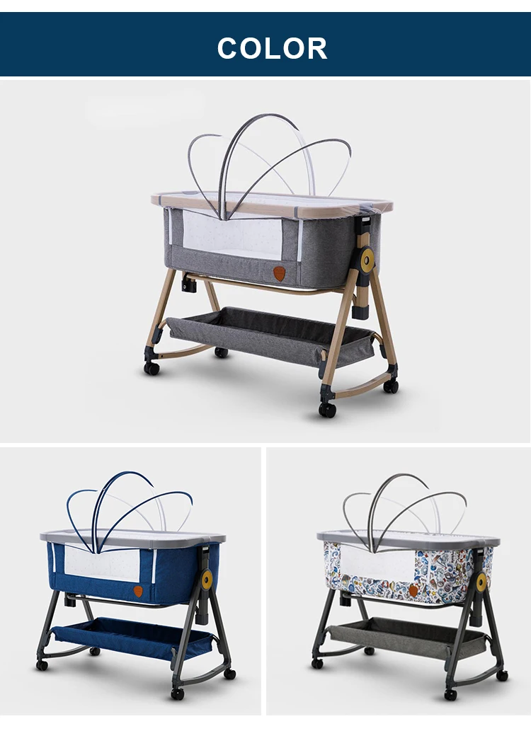 Playkids Cot Protable/ Bed Setting Crib Babycribs Baby Bedding