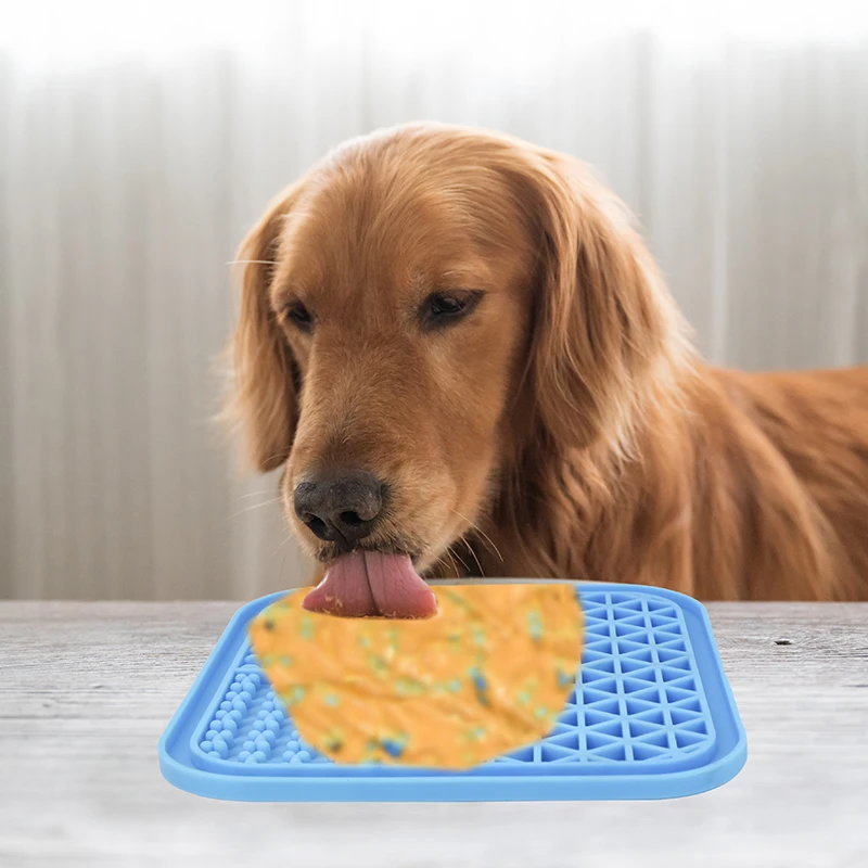 Wholesale Pet Slow Feeder Silicone Lick Mat Ecofriendly Durable Dog