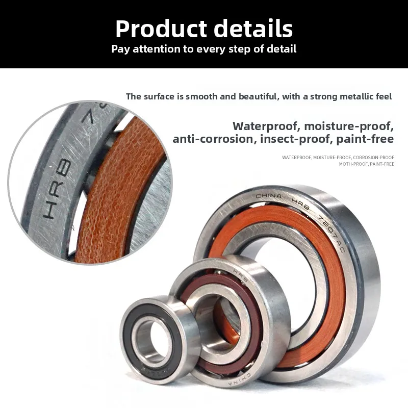 Bearing 6200-6206Z 2RZ Series Rubber Sealed Iron Sealed Steel Material supplier