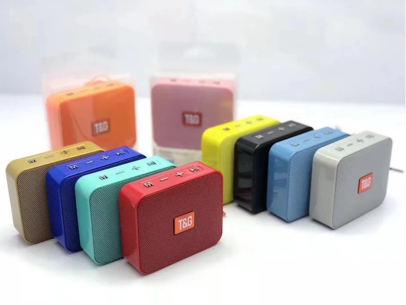Mini Bluetooth Speakers Newest Hot Sell TG166 Outdoor Portable Wireless Speaker handsfree Support FM Radio TF Card AUX High - ANKUX.COM