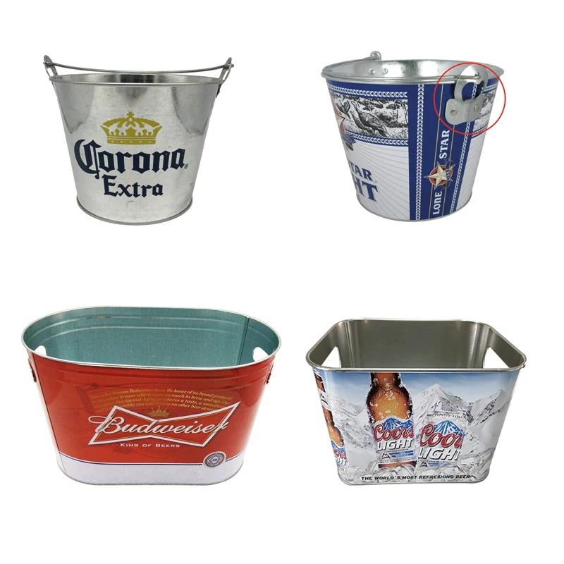 Super Bock Somersby Kronenbourg Koff Bottle Opener Metal Aluminum Ice Bucket Drink Holder