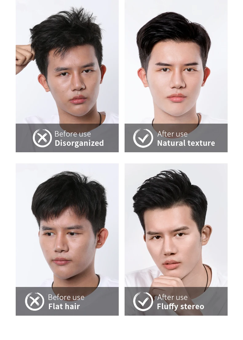 Guangzhou tata private label molding clay for hair in workable shapes pomade mens hair styling mud