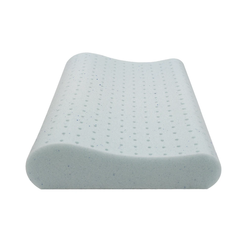 Cervical Orthopedic Gel Infused Cooling Memory Polyurethane Foam Bed Neck Support Pillow With
