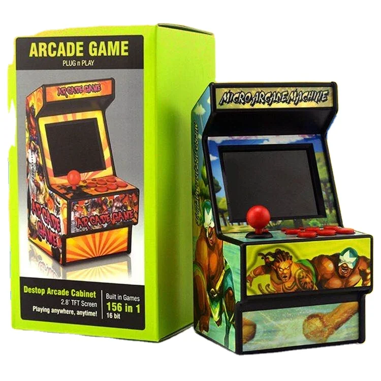 
Mini arcade handheld game console retro 16-bit handheld console classic SUP nostalgic game console Street Fighter home arcade 