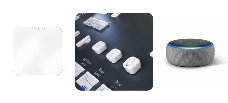 Tuya Wireless Gateway Alexa Google Home Smart Life Compatible Wireless Zigbee gateway - ANKUX.COM
