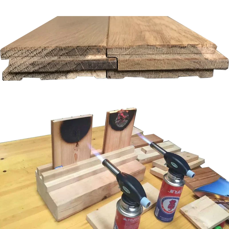 Flame Retarding Fire Retardant Oak Multi Layer Solid Wood Flooring