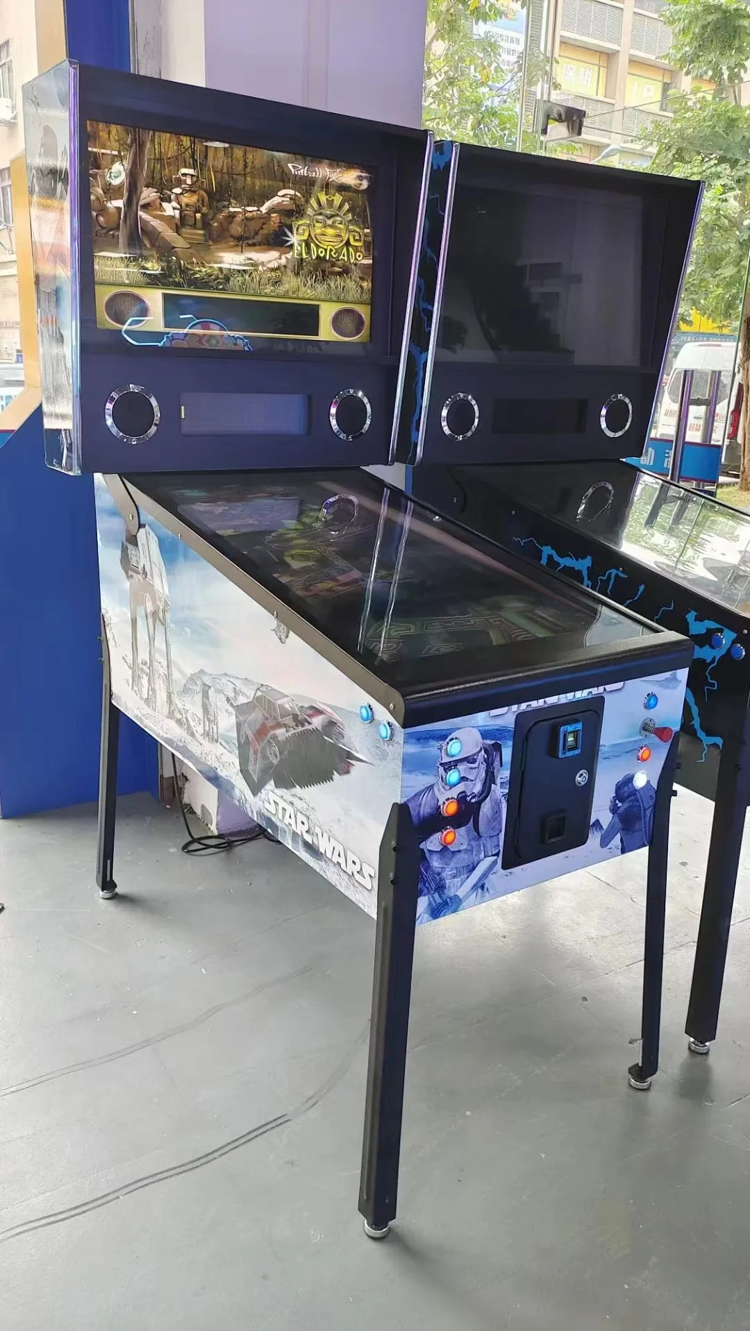 European American Coin-Operated Video Game Pinball Machine 1-Year 6+ Years Entertainment Wooden Bar English Arcade Metal