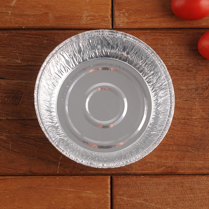 200ml Disposable Round Aluminum Foil Baking Cup Pudding Cup Soup Bowl