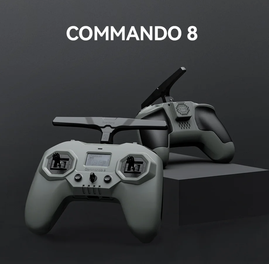 Iflight Commando 8 Radio Transmitter Elrs 2.4ghz 500mw V2 Fpv Remote ...