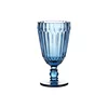 Garbo new design 285ml blue color glass stemware