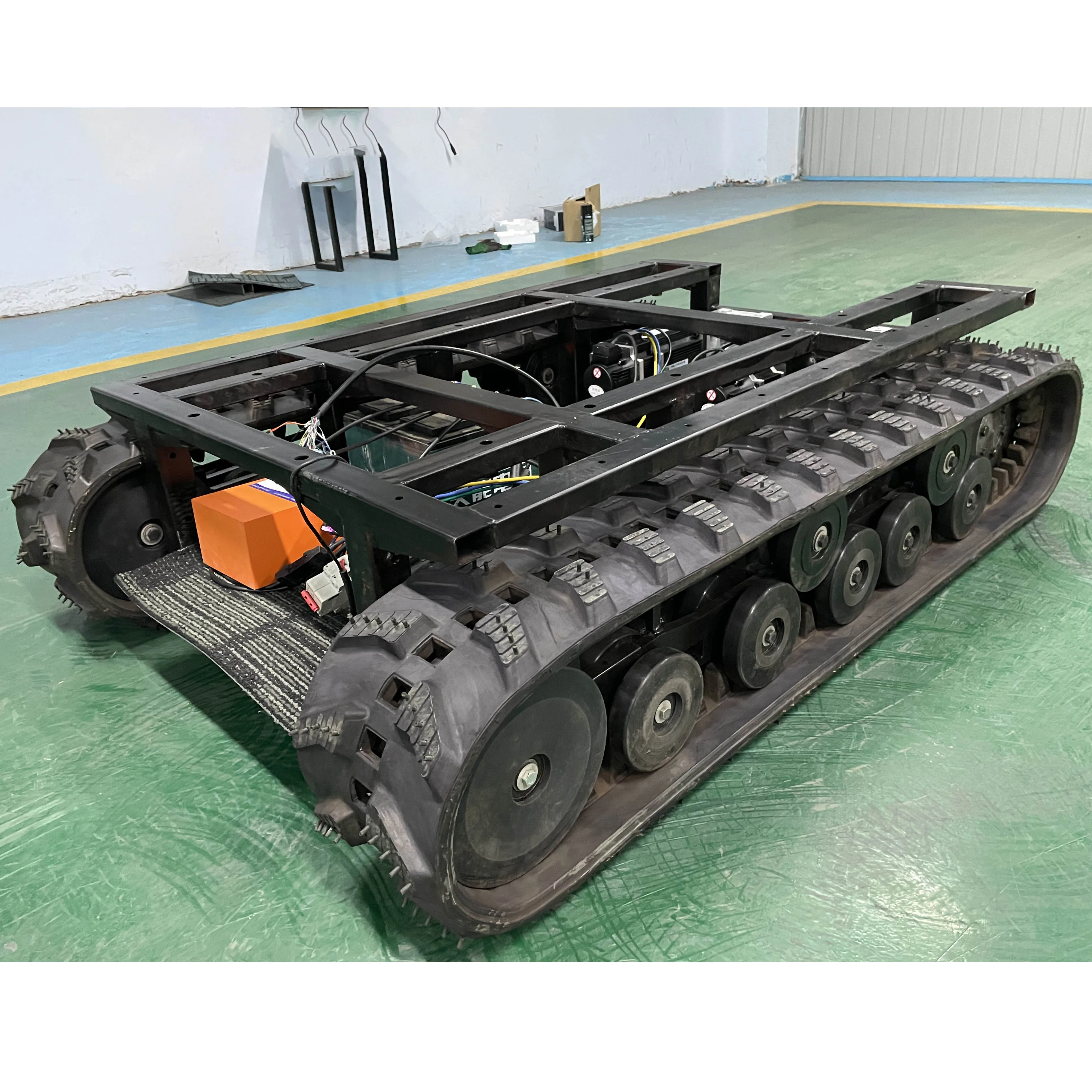 Rubber Crawler ATV Tracked Vehicle with Remote Controller Tracked ...