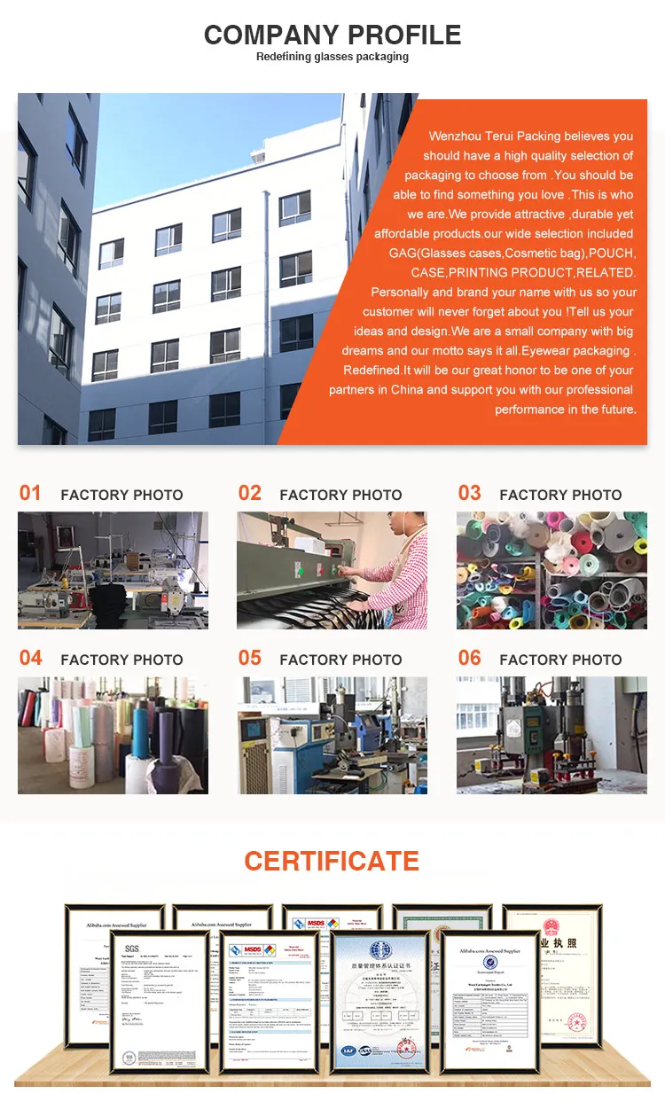 Custom Clear Plastic Glass Case Reading Glasses Case Plastic Optical