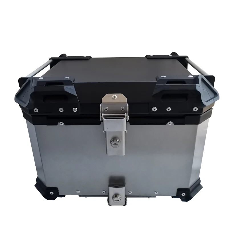 45l 55l 65l Black / Silver Motorcycle General Rear Trunk Rear Trunk