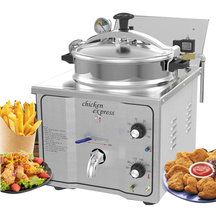 Broasted Chicken Machine Industrial Fryer Pressure Fryer Chicken
