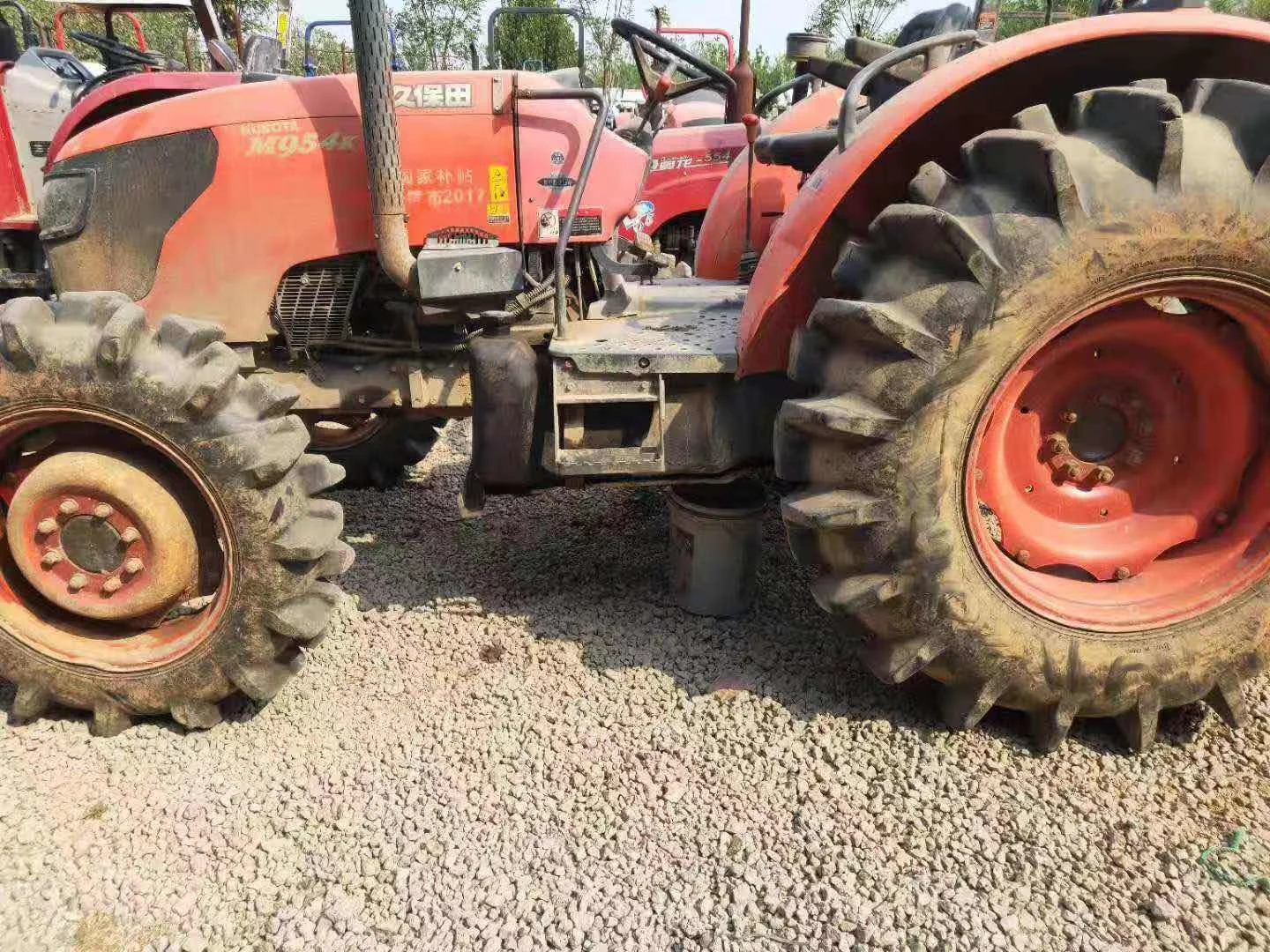 4 Cylinder 95hp Diesel Used Kubota Tractor 954 - Buy Used Tractor,Used ...