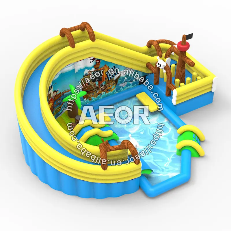 inflatable water slide for pool