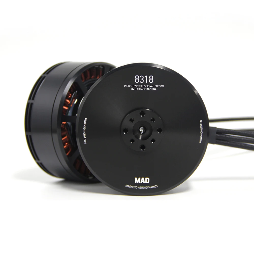 Mad 8318 Kv120 Heavy Duty Dc Waterproof Electric Motor With Propeller