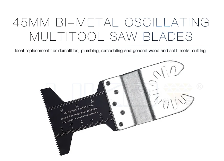 1 pc 45mm BIM oscillating multitool saw blades 