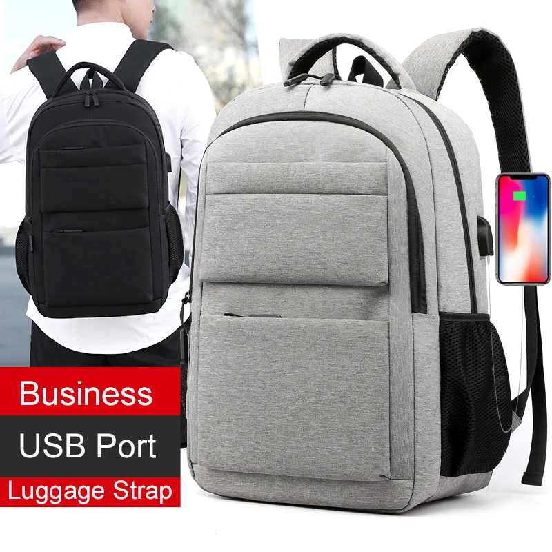 mens details smart backpack