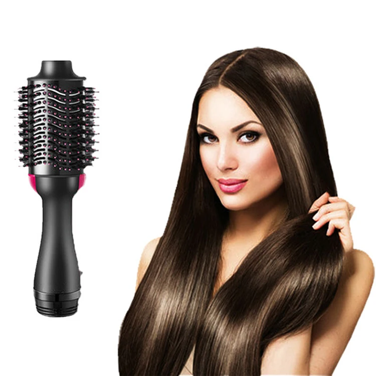 Hot Style Hair Dryer And Volumizer Brush,Hair Dryer Brush Styling Hot Air Brush For Salon