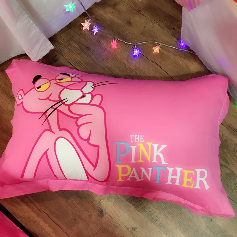 Modern children cartoon 4 piece bedding set 100% cotton printed duvet cover bed sheet set Pig Pecs