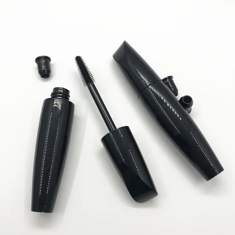 shiny black mascara bottle