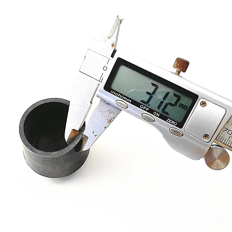 32mm Black Rubber Round Leg Tips Shelf End Caps Floor Protectors For