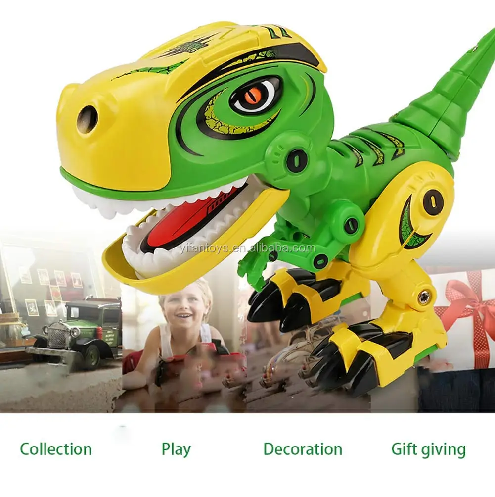 Amazon My66 Q1203 Interactive Dinosaur Robot Toy Alloy Electronic Pet