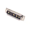 Free Samples Solder Type Male D-Sub Connector 9W4 for Cable