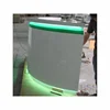 Restaurant Lounge Reception Desk Furniture Factory Price Semi Circular Bar Counter with lights dimension size