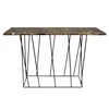natural stone modern marble table gold console table hotel cafe popular used on sale