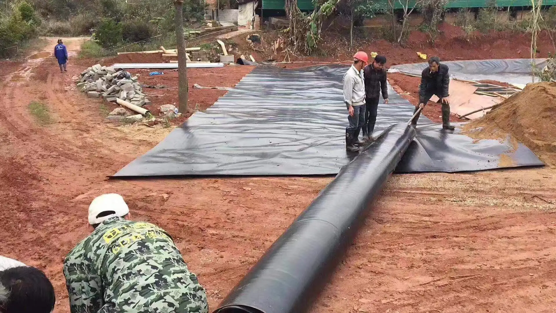 New Drainage High Quality Waterproof Plastic 60 Mil Low Cost 1mm Hdpe