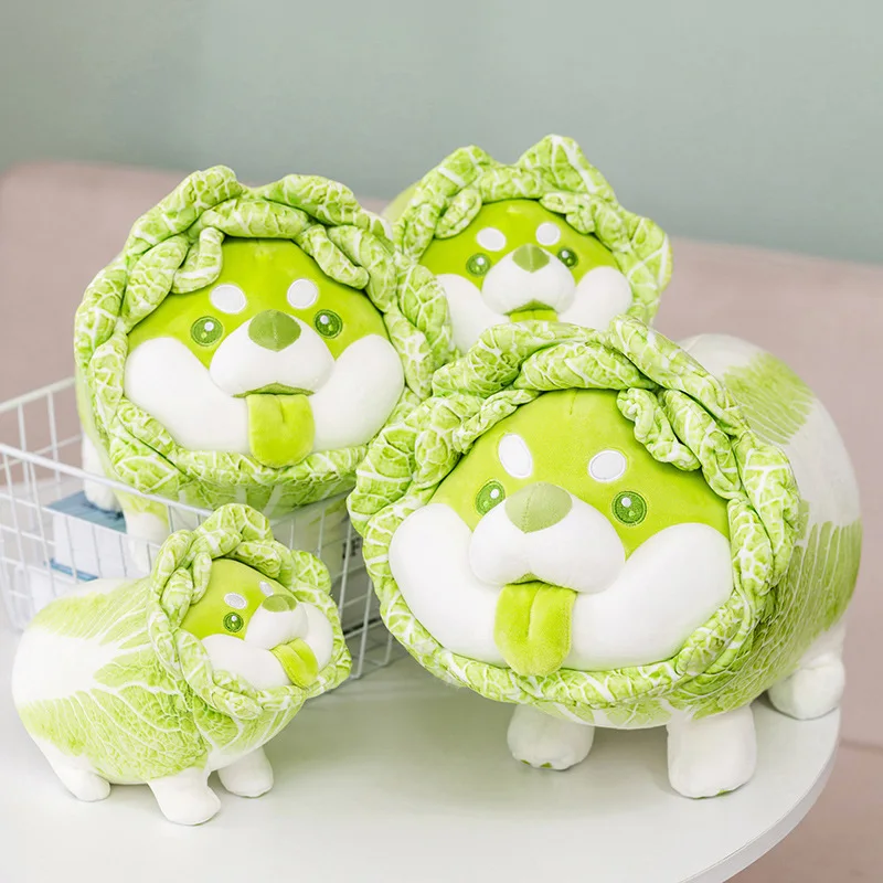 cabbage dog plush